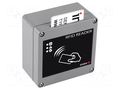 RFID reader; 10÷24V; HID; HTTP,Modbus RTU,Modbus TCP,SNMP; ABS INVEO RFID-IND-U2-H125-S