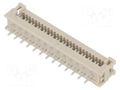 Connector: IDC; SEK Low Profile; PIN: 26; straight; THT; tinned; PBT HARTING 09181269622