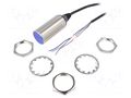 Sensor: inductive; OUT: PNP / NC; 0÷15mm; 10÷30VDC; M30; 2m; IP67 AUTONICS PRDL30-15DP2