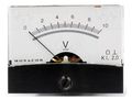 Voltmeter; on panel; 0÷10V; Class: 2; Int.resist: 10kΩ; Ø37.5mm MONACOR PM-2/10V