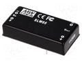 Converter: DC/DC; 5W; Uin: 9÷18VDC; Uout: 15VDC; Iout: 333.33mA; THT MEAN WELL SLW05A-15