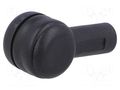 Banana plug / press stud adapter; ESD STATICTEC PRT-STW1700
