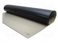 Mat: bench; ESD; grey; L: 1.2m; Width: 0.6m; Thick: 2mm; rubber COBA EUROPE COBA-CDR060004