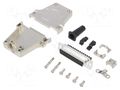 Connector: D-Sub; PIN: 25; female; straight; screw terminal AMPHENOL COMMUNICATIONS SOLUTIONS DTZFRG-25FSSC