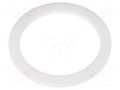 Gasket; PTFE; Thk: 3mm; Øint: 40.2mm; Øout: 51.5mm; M40; white LAPP LP-53801080