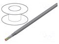 Wire; LiY-CY; 52x0.25mm2; shielded,tinned copper braid; PVC; grey HELUKABEL LIYCY52X0.25