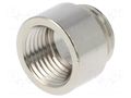 Thread adapter; Int.thread: PG9; Ext.thread: M16; brass; RE-Ms; 6mm HUMMEL HUMMEL-1039160901