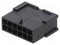 connector MicroFit 3.0 Plug DR FreeHang 12Ckt MOLEX MX-43020-1201
