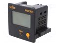 Voltmeter; digital,mounting; VAC: 50÷480V; on panel; True RMS; LCD SELEC MV2307-CU