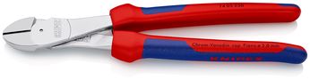 KNIPEX 74 05 250 High Leverage Diagonal Cutter with multi-component handles chrome-plated 250 mm 74 05 250 4003773039754