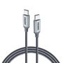 Choetech XCC-1002-GY USB-C - USB-C PD QC cable 100W 5A 480Mb/s 1.8m - gray, Choetech 6971824973099 6971824973099