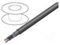 Wire; Xtra Guard® 1; 6x16AWG; shielded,Al-PET foil; PVC; 300V ALPHA WIRE 5366C-SL005