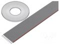 Wire: ribbon; 1.27mm; stranded; Cu; unshielded; PVC; grey; 76m CONNFLY DS1057-10A282R-250