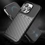 Thunder Case Flexible Tough Rugged Cover TPU Case for iPhone 13 Pro black, Hurtel 9145576217016 9145576217016