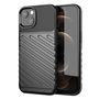 Thunder Case Flexible Tough Rugged Cover TPU Case for iPhone 13 mini black, Hurtel 5907769328428 5907769328428