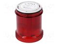 Module: light signaller; red; LED; 24VDC; 24VAC; IP66; Ø63x76mm AUER SIGNAL 901012405