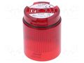 Module: light signaller; red; LED; 24VDC; IP65; Ø50x69mm; -30÷60°C AUER SIGNAL 915022005