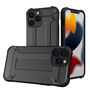 Hybrid Armor Case Tough Rugged Cover for iPhone 13 Pro Max black, Hurtel 5907769326516 5907769326516