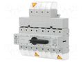 Switch: mains-generator; Stabl.pos: 3; 125A; I-0-II; Poles: 4 SPAMEL PRZK-4125-W02