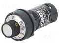 Potentiometer; 22mm; CM22; -25÷70°C; Ø22.5mm; IP65; 100kΩ COBI ELECTRONIC CM22-R100K