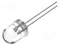 LED; orange; 10mm; 2180÷3500mcd; 30°; Front: convex; 10÷15VDC OPTOSUPPLY OSO5PAA131A-12V
