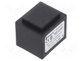 Transformer: encapsulated; 3VA; 230VAC; 9V; 333mA; PCB; IP00; TEZ BREVE TUFVASSONS TEZ3/D/9V-TA40