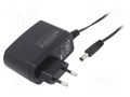 Power supply: switching; mains,plug-in; 12VDC; 1.25A; 15W; 84.28% MOSO MSA-1512-W2E-25