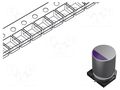 Capacitor: tantalum-polymer; low ESR; 220uF; 6.3VDC; 6100mA; SMD PANASONIC 6TPF220M5L