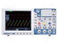 Oscilloscope: digital; Ch: 2; 30MHz; 125Msps; 10kpts; LCD TFT 8" PEAKTECH PKT-P1265