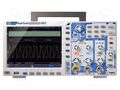 Oscilloscope: digital; Ch: 2; 300MHz; 2,5Gsps; 40Mpts; LCD TFT 8" PEAKTECH PKT-P1363