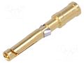 Contact; female; copper alloy; gold-plated; 2.5mm2; 14AWG; bulk DEGSON ELECTRONICS 10A-GF-2.5