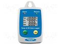 Data logger; temperature,humidity; IP54; ±0.6°C; ±3%; 1÷99%RH TENMARS TM-305U