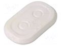 Multigate grommet; elastomer thermoplastic TPE; light grey HT HI TECH POLYMERS SK8-13-TPE