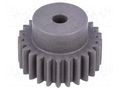 Spur gear; whell width: 35mm; Ø: 54mm; Number of teeth: 25; ZCL ELESA+GANTER ZCL-2.0-25