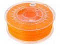 Filament: PLA; Ø: 1.75mm; orange (bright); 200÷235°C; 1kg DEVIL DESIGN DEV-PLA-1.75-BOR
