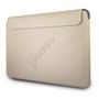 Guess Saffiano Script case for a 13&quot; laptop - gold, Guess 3666339005269 3666339005269