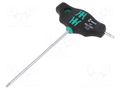 Screwdriver; hex key; HEX 2,5mm; 400; Blade length: 100mm WERA WERA.05023332001