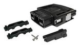 RECT PWR HOUSING KIT, PLUG, 2POS, PC/PBT SBSX75A-PLUG-KIT-BLK