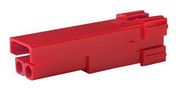 RECT PWR HOUSING, RCPT, 1POS, PC, RED 2-8840P1