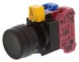 SWITCH, INDUSTRIAL PUSHBUTTON, 22MM HW1B-M1F11-B