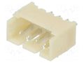 Connector: wire-board; socket; male; PIN: 4; 1A; 125V; straight; THT ADAM TECH 125SHA04TS