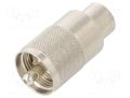 Connector: UHF (PL-259); plug; male; straight; RG213; for cable TELEGÄRTNER J01040B0602