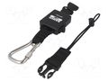 Lanyard; for working at height; 1m; max.0.9kg BAHCO SA.3875-RL1