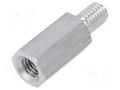 Screwed spacer sleeve; 15mm; Int.thread: M5; Ext.thread: M5 DREMEC TFM-M5X15/DR238