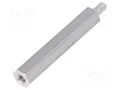 Screwed spacer sleeve; 35mm; Int.thread: M3; Ext.thread: M3 DREMEC TFM-M3X35/DR235