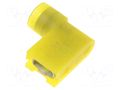 Terminal: flat; 6.35mm; 0.8mm; female; 3.3÷5mm2; crimped; insulated MOLEX MX-19006-0019