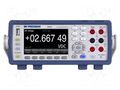 Benchtop multimeter; LCD 4,3"; 6,5 digit; True RMS AC; rack; 30VA B&K PRECISION BK5493CGPIB