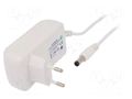 Power supply: switching; mains,plug-in; 12VDC; 1A; 12W; 81.71% POS POSB12100A-WH25