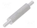 Screwed spacer sleeve; 20mm; Ext.thread: M2,5; hexagonal DREMEC TMM-M2.5X20/DR432