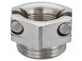 T-bolt clamp; nickel plated brass; Thread len: 6.5mm; Gland: PG16 HUMMEL HUMMEL-1143160001